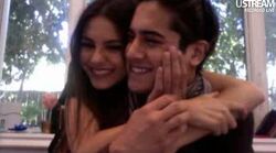 Aww she said 'Oh i LOVE YOU!!'