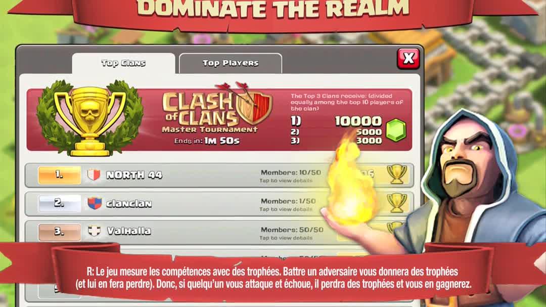 comment trouver une personne sur clash of clans