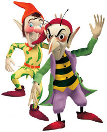 Noddy goblins sly gobbo