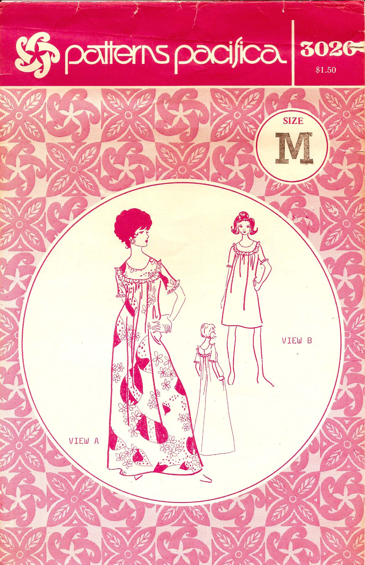 Patterns Pacifica 3020 Vintage Sewing Patterns Wikia