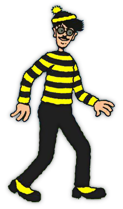 odlaw character waldo where wally wheres wiki woof yellow costume background wikia items villains wo ist retrospect history list him