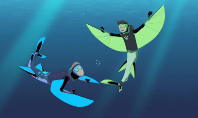 Flying Fish Power | Wild Kratts Wiki | FANDOM powered by Wikia