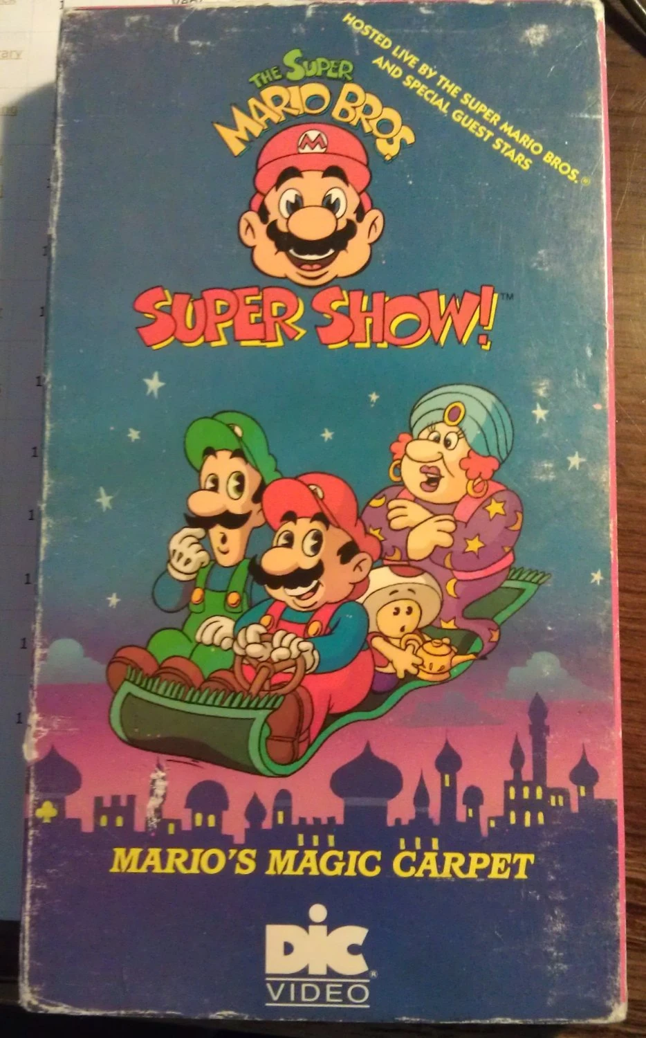 Super Mario Bros. Super Show (VHS) Twilight Sparkle's Media Library
