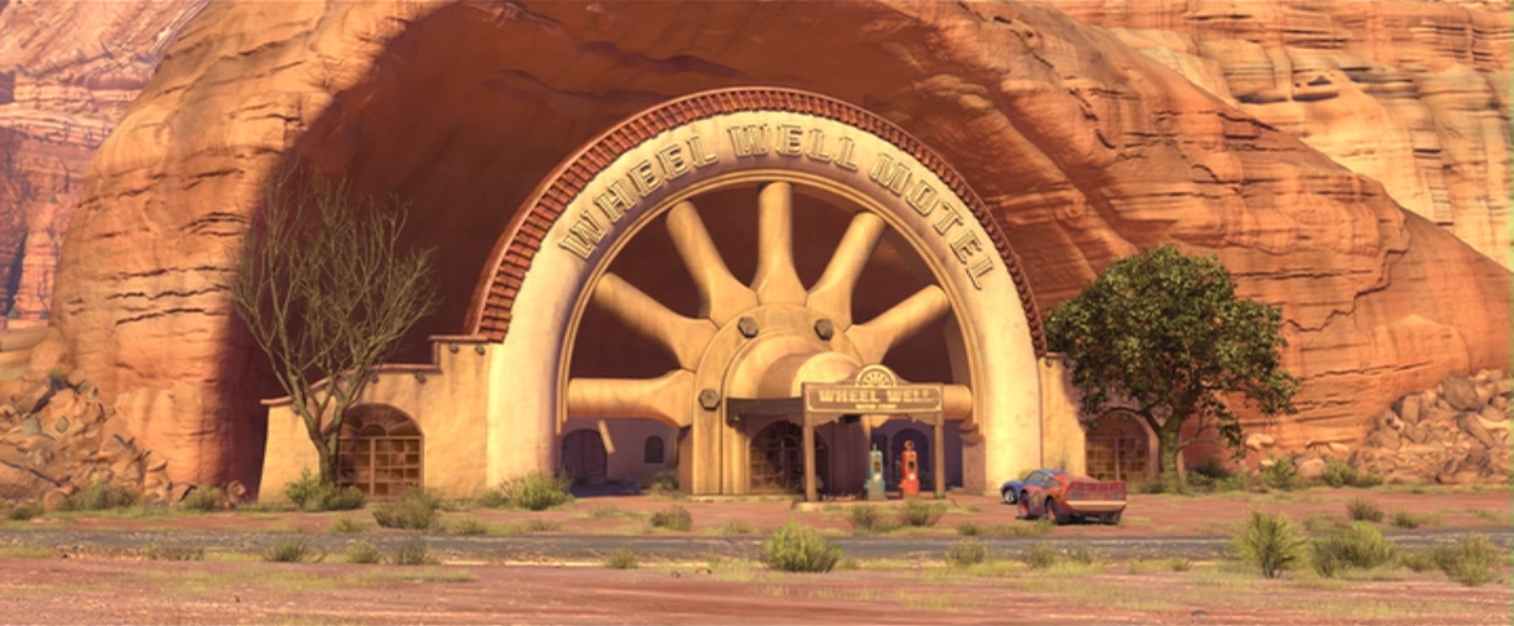 Wheel Well Motel World of Cars Wiki FANDOM powered by Wikia