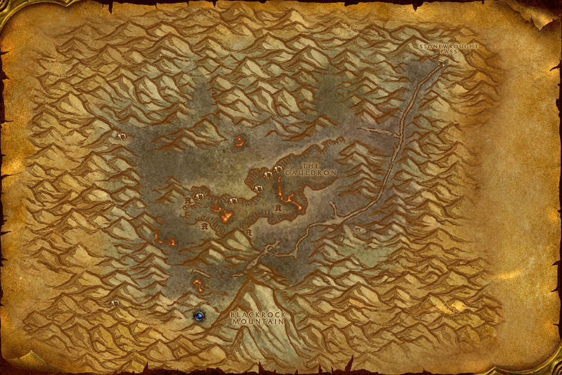 World Of Warcraft Black Rock Depths Map 99