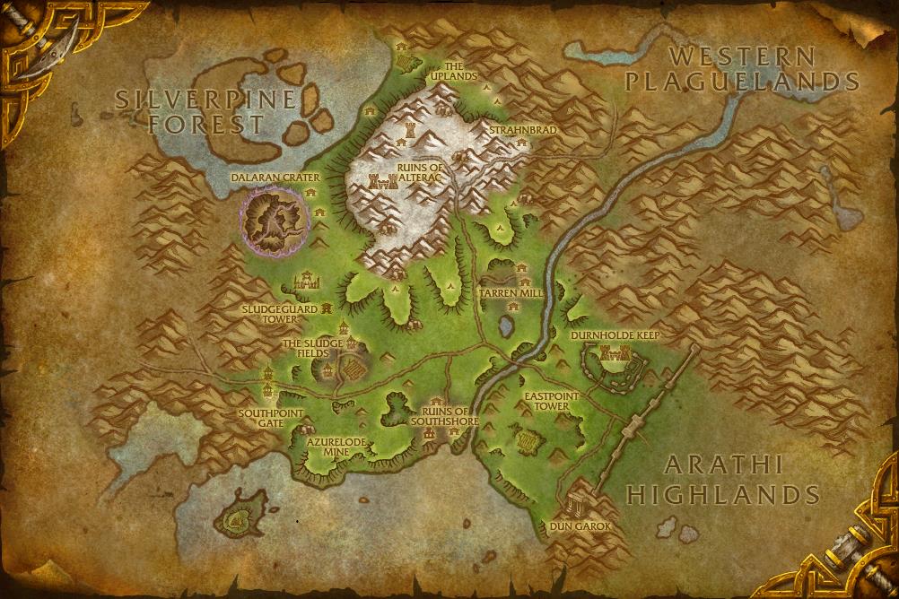 Hillsbrad Foothills World Of Warcraft Rares