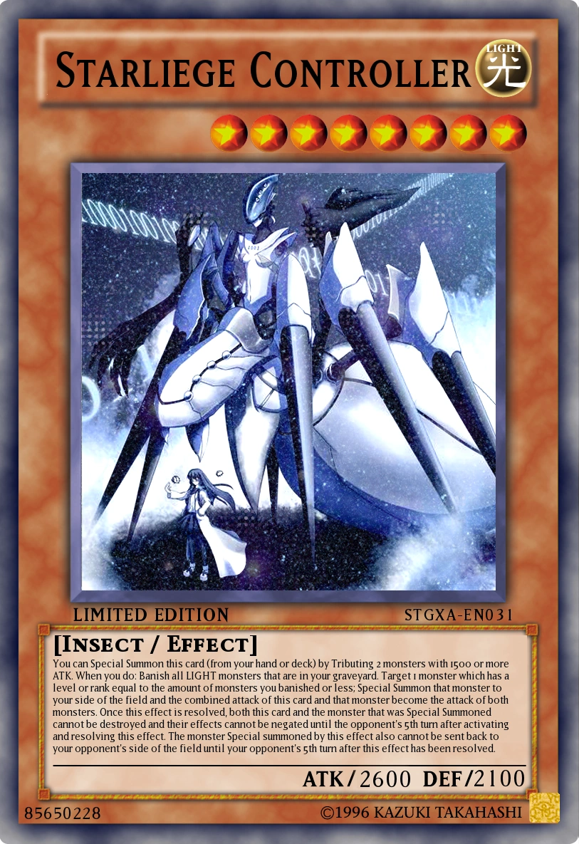 Image Starliege Controller.png YuGiOh Card Maker Wiki Fandom