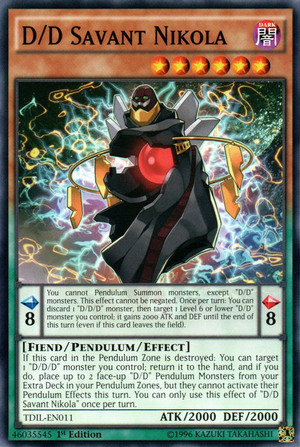 D/D Savant Nikola | Yu-Gi-Oh! | Fandom powered by Wikia