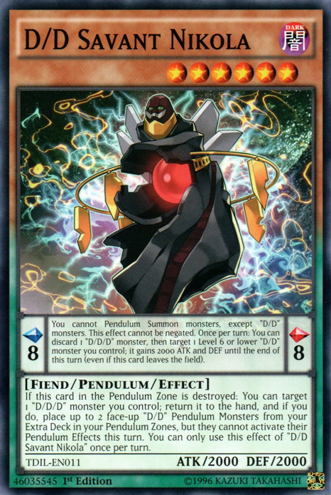 D/D Savant Nikola | Yu-Gi-Oh! | FANDOM powered by Wikia