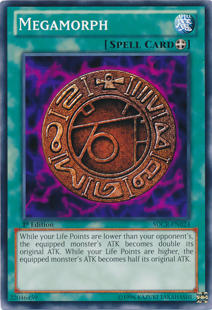 megamorph yugioh yu oh gi cards dragon cyber sdcr duel links french wikia ds mario common equip revolution gamea decks