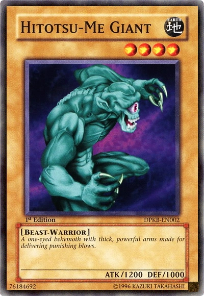Hitotsu Me Giant Yu Gi Oh FANDOM Powered By Wikia
