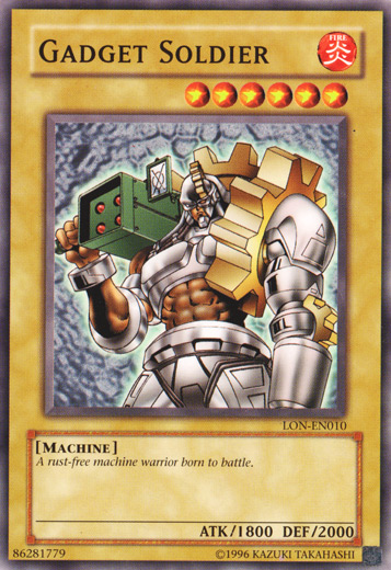 gadget kaiba lon soldat ygo cartas dimiliki kartu terburuk duel gamea niveau atk seto en010 partners