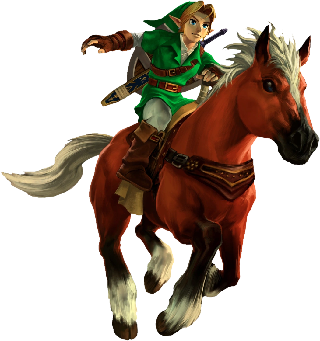 Imagen Link y Epona en Ocarina Of Time.png The Legend of Zelda Wiki