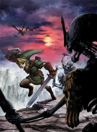 Artwork Link vs Stalfos TP.png