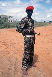 Somali soldier 1983