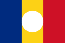 Romania flag 1989 revolution