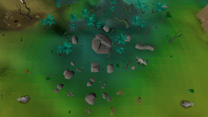 Water Altar outside