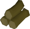 Willow logs detail