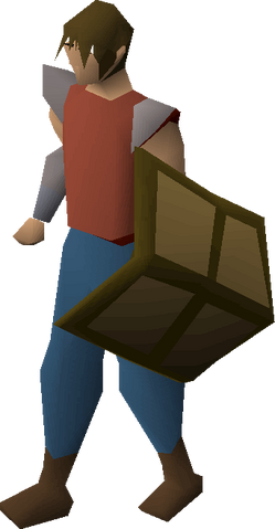 File:Wooden shield (Weapons rack) equipped.png