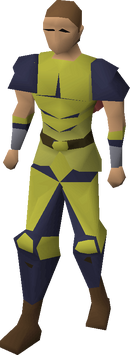 Decorative ranged armour equipped