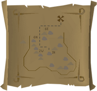 Map clue South-eastern Varrock Mine