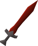 Dragon sword detail
