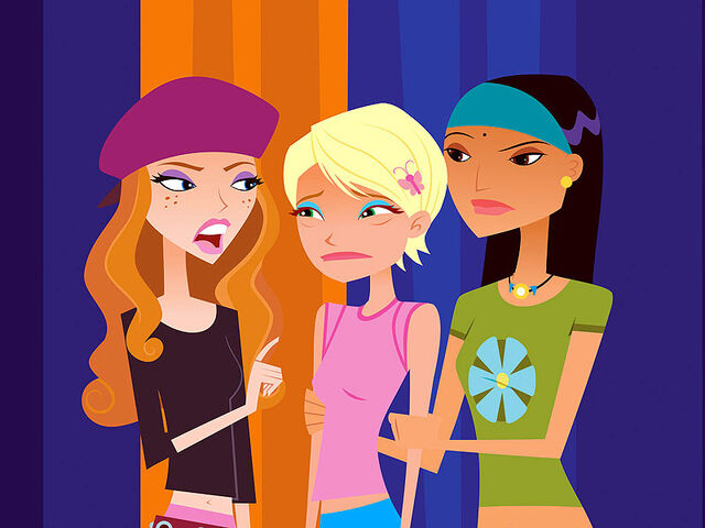 File:Tricia's friends coerce Caitlin.jpg