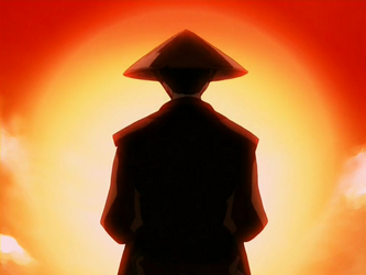 Zuko riding off