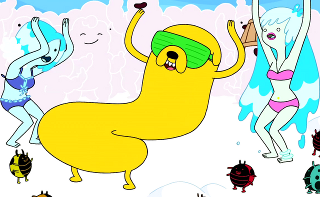 File:S2e7 Jake partying with Nymphs.png