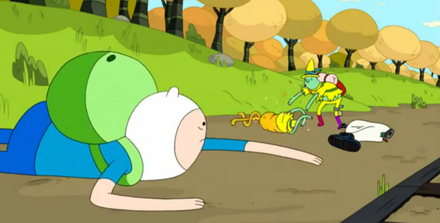 File:S4 E15 Magic Man zapping Jake.png