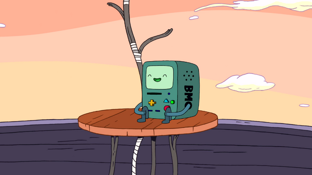 File:S3e25 BMO on table.png