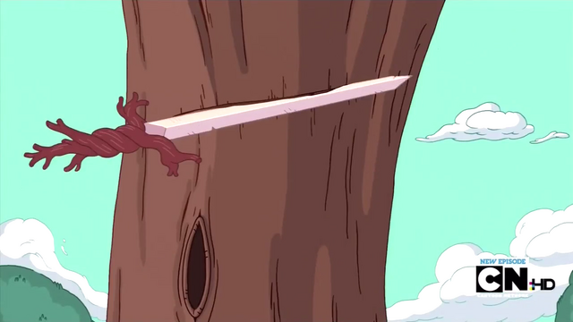 File:S03E16 Finn's root sword.png