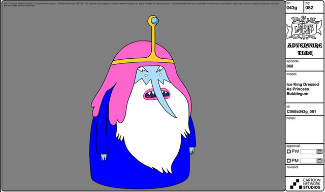 File:Modelsheet iceking dressed asprincessbubblegum.png