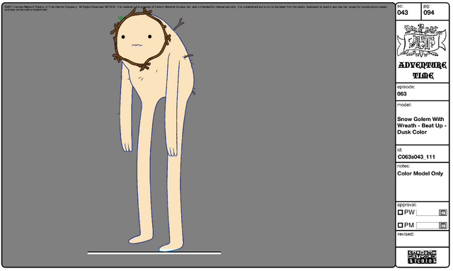 File:Modelsheet Snow Golem with Wreath - Beat Up - Dusk Color.png