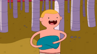 S5e10 Finn's new hair