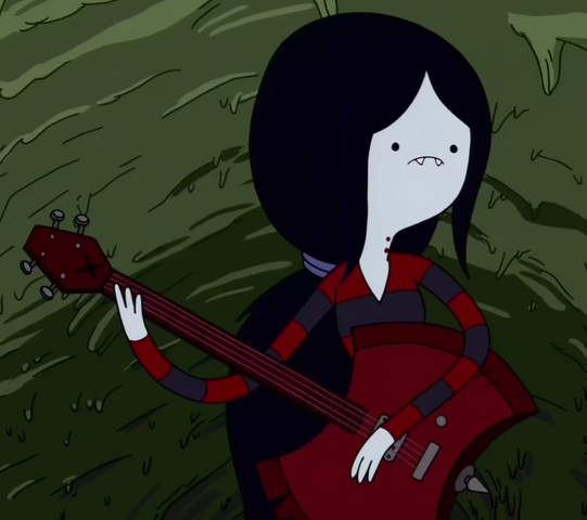 File:S2e1 marceline playing axebass in cave.png
