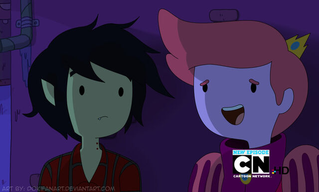 File:Adventure time marshall lee and prince gumball by dokifanart-d5326hg.jpg