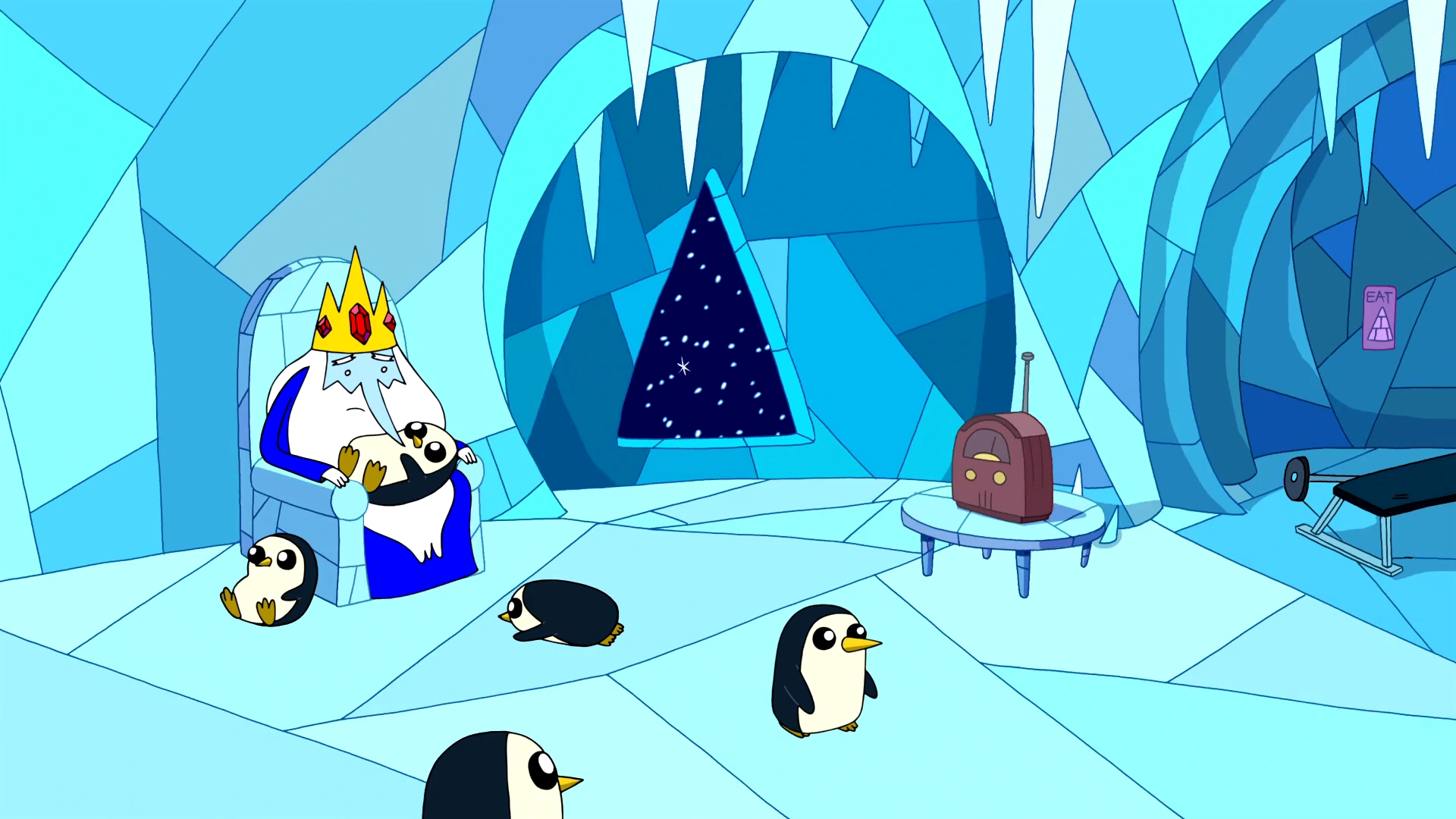 Image - S6e20 Ice King and penguins.png | Adventure Time Wiki | FANDOM