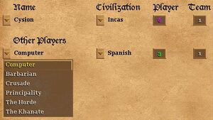AI selection