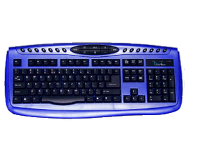 Blue Orb Keyboard