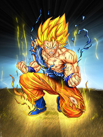 File:Goku SSJ by Dpredfire.jpg