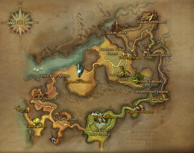 Image - Verteron map.png | Aion Wiki | FANDOM powered by Wikia
