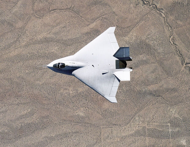 File:X-32 in flight.jpg