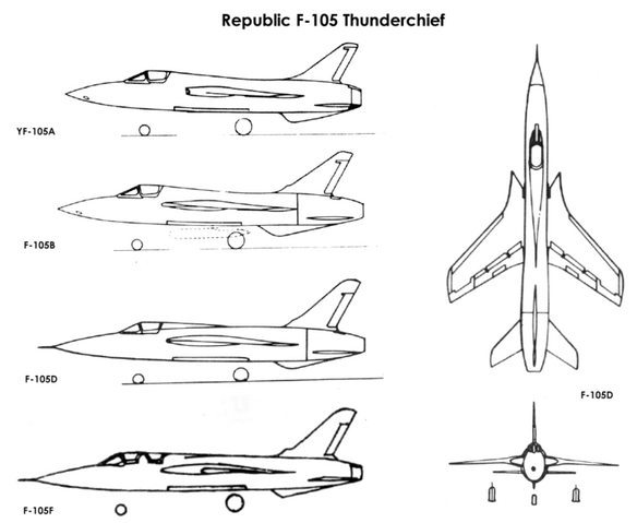 File:731px-Republic F-105 variants drawings.png