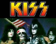 Kiss logo band
