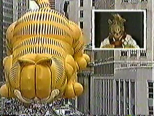 Macy's Thanksgiving Day Parade - ALF jokes about eating Garfield