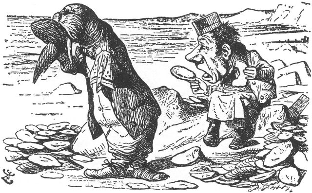 Archivo:Tenniel-Walrus-Carpenter 3.jpg