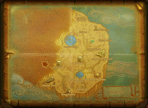 Map dead sea