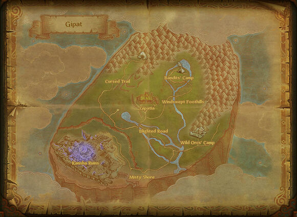Map gipat