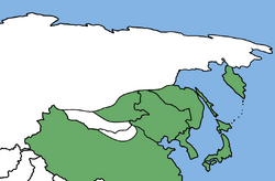 Максимальное продвижение Японских войск (МРГ)